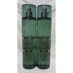 LOST IN SANTAL Bath & Body Works Fine Fragrance Mist 8 fl oz x 2